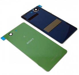 Задня панель корпусу (кришка) для Sony D6603 | D6633 | D6643 | D6653 Xperia Z3 (Зелена) (Якість ААА)