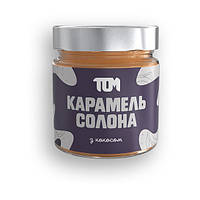 Замінники харчування TOM peanut butter Карамель Солона 200 g з кокосом