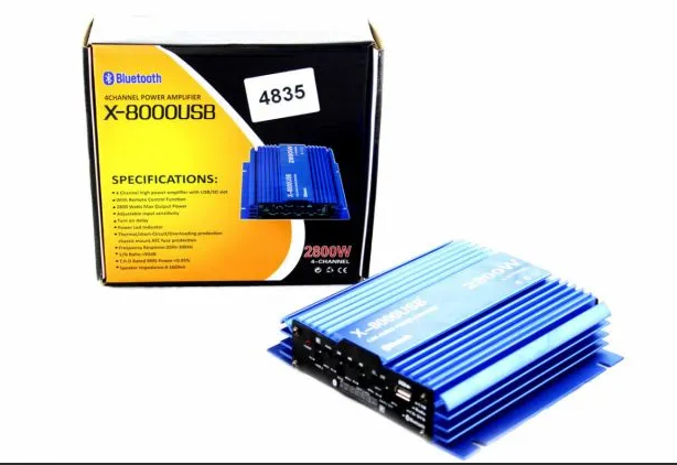 Підсилювач CAR AMP V8/8000 BT