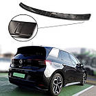 Захисна накладка на задній бампер для VW ID.3 2020+ / чорна нерж.сталь/