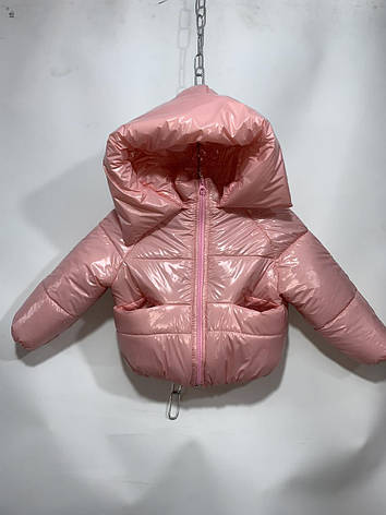 Детская куртка для девочки р. 92-116 розовая, фото 2