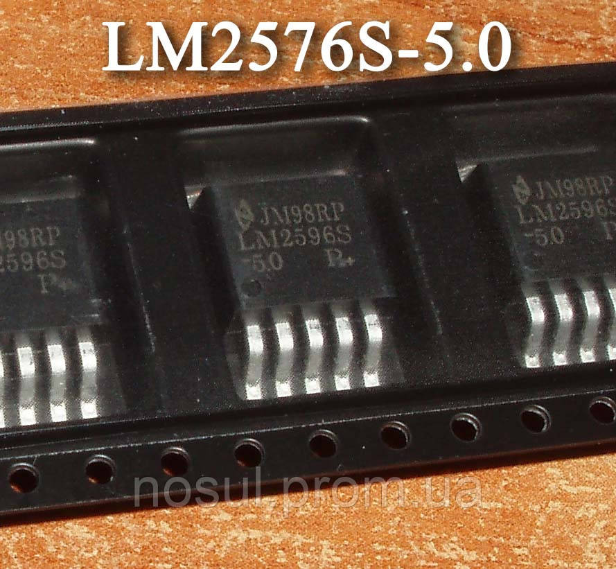 LM2576S-5.0 преобразователь с фиксированным выходным напряжением 5В [TO-263-5] - фото 1 - id-p1358693409