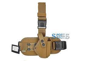 Кобура стегновий ПМ з платформою (Oxford 600D, мультикам)