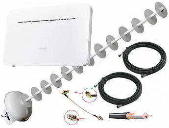 4G+ комплект Wi-Fi роутер Huawei B535-232 + стріла MIMO 1700-2700 МГЦ 2*20 dBi