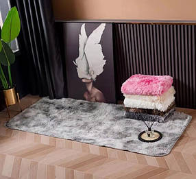 Килимок приліжковий Colorful Home сірий 150х200см.