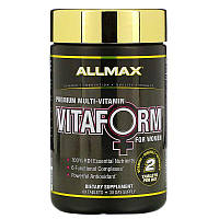 ALLMAX Nutrition Vitaform мультивитамины премиального качества для активных женщин. 60 таблеток