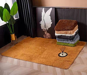 Килимок приліжковий Colorful Home рудий 90х200см.