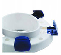 Медична накладка підвищення на сидіння туалетного унітаза 11 см Herdegen Clipper II, фото 2