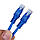 Вита пара Ethernet-Ethernet RJ-45 CAT 5е 30 м FTP Синій, фото 4