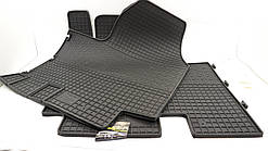 Фронтальний гумовий килимок (на дві сторони) на Рено Трафік 01-> — POLYTEP (Україна) 46543