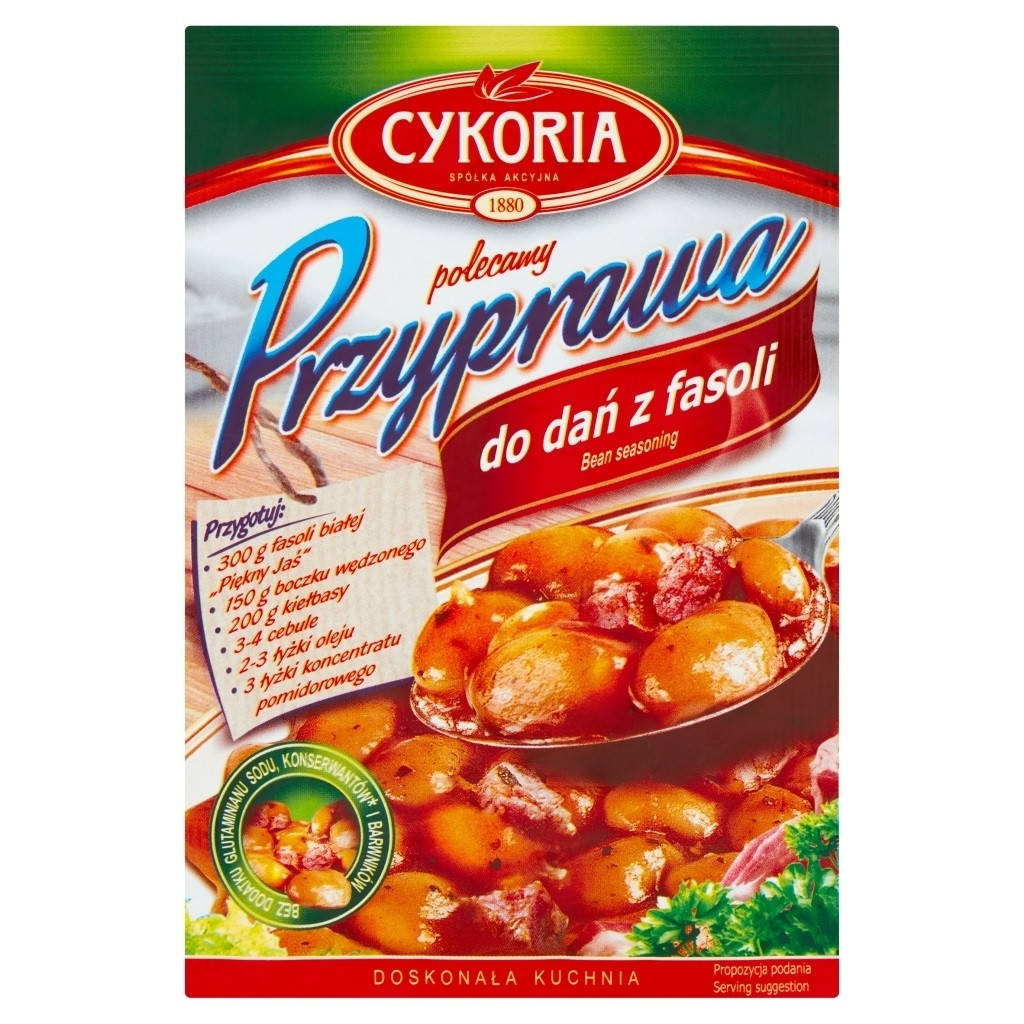 Приправа до страв з Квасолі Cykoria do dan z Fasoli 30 г Польща