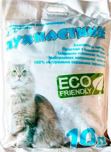 Купить Силикагелевый наполнитель "Пушистик", 10 л, цена 706 грн — Prom ...