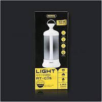 Лампа для кемпинга беспроводная светодиодная LED (фонарь) Remax Light RT-C05 (6954851274360) с магнитом