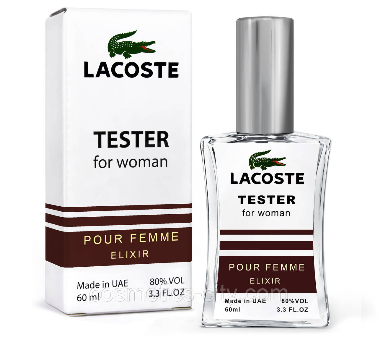 Тестер жіночий Lacoste Pour Femme Elixir, 60 мл. NEW, фото 1