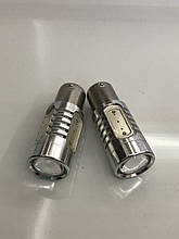 Червоні світлодіодні лампи 6 W з лінзою 12v. 1 шт.