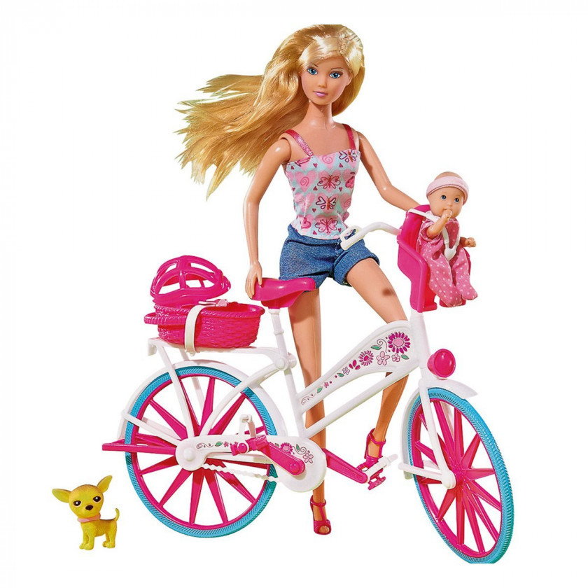 Лялька Steffi на велосипеді Simba 5739050