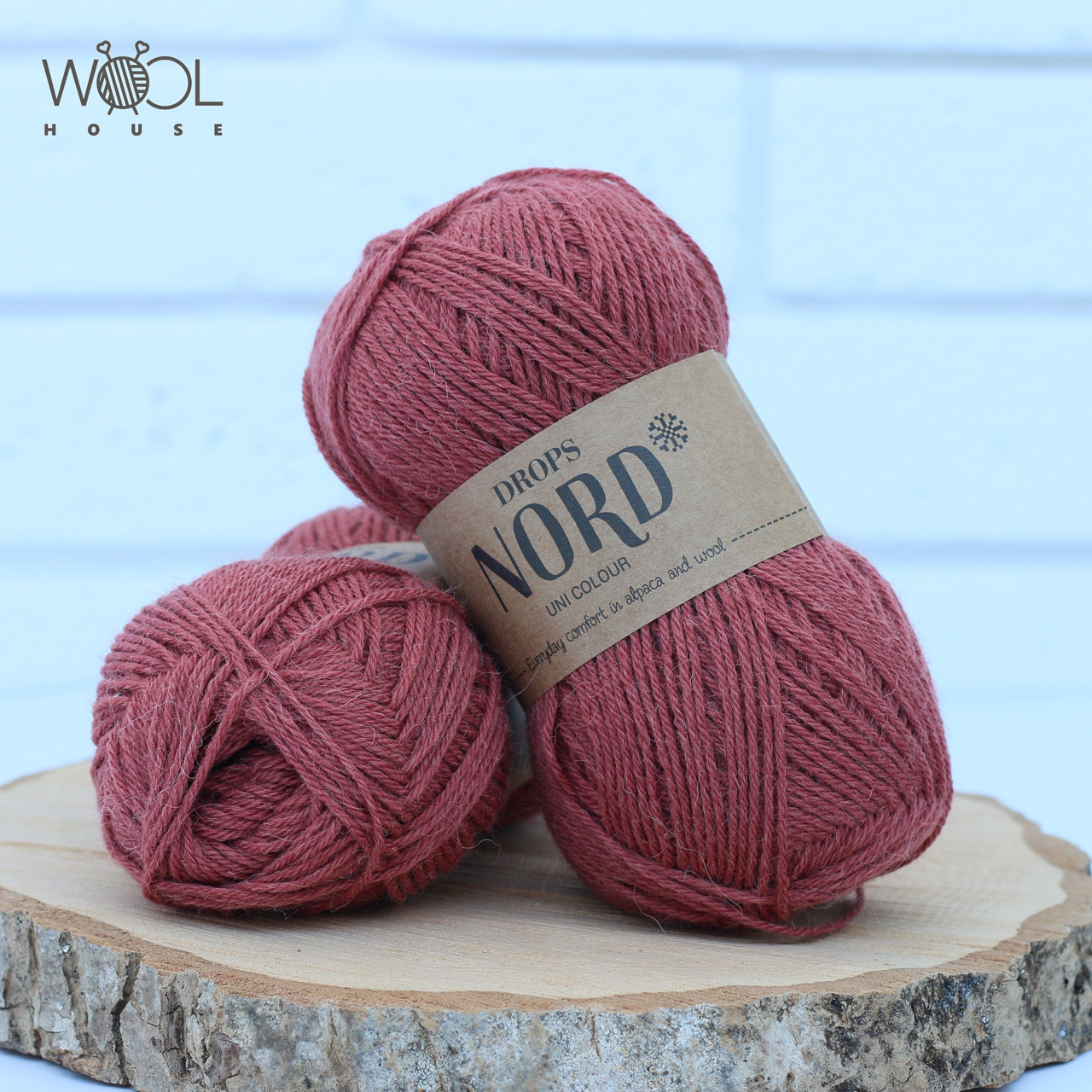 Пряжа Drops Nord - brick red, 21 (ID#1358747962), цена: 120 ₴, купить ...