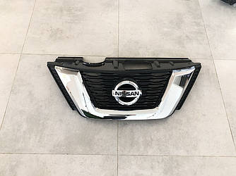 Решітка радіатора для Nissan X-Trail 32 / Rogue 2017-2020 НЕ ДИСТРОНИК (без емблеми)