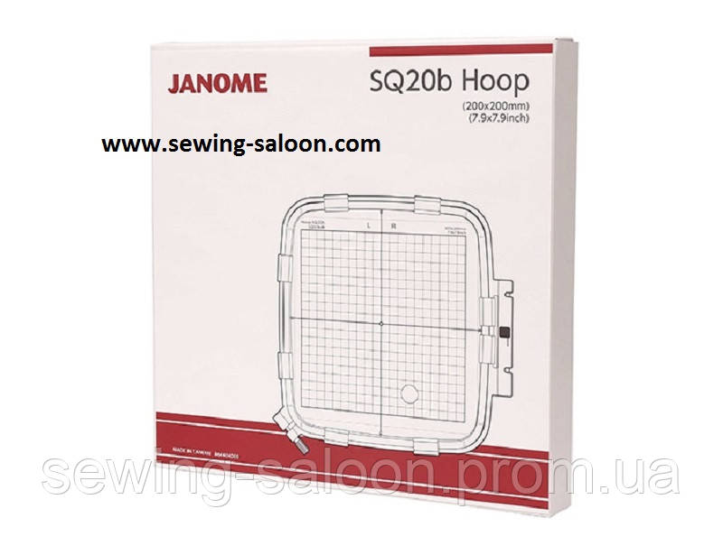 Пяльцы SQ20b (200х200мм) для Janome MC500E - фото 3 - id-p1358760381