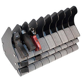 Підставка під 9 пістолетів і 18 магазинів ПЛУ9/18 (281/394/238)