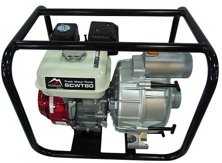 Мотопомпа Vulkan SCWT80H (з двигуном Honda GX200), фото 3