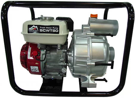 Мотопомпа Vulkan SCWT80H (з двигуном Honda GX200), фото 1