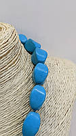 Намисто з натурального каменю Бірюза (прес)