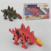 Іграшковий Динозавр ST 99-3 (24/2) 2 види, розбірний, ходить, звукові ефекти, в коробці