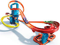 Моторизированный трек Хот Вилс Hot Wheels Track Builder Unlimited Ultra Stackable Booster