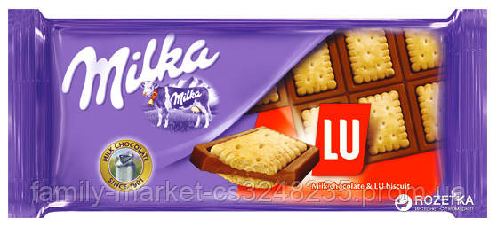 Шок.Млка Лу 87г з печивом (7622210451255)