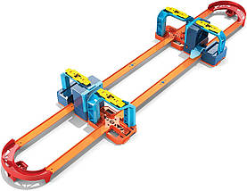 Трек "Небезпечний перехрестя" Hot Wheels Criss Cross Crash Motorized Track DTN42, фото 3