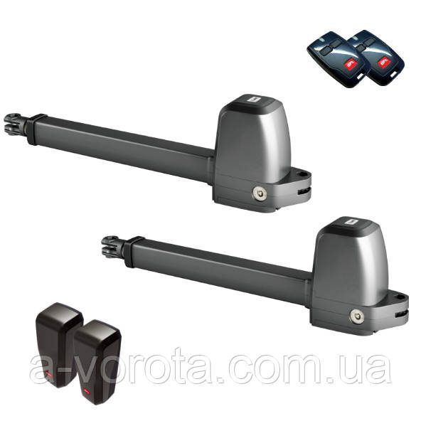 BFT ATHOS AC A25 kit автоматика для розпашних воріт лінійного типу до 400кг
