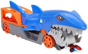Хот Вілс Акула Транспортер Автовоз Hot Wheels Shark Transporter Mattel GVG36. Оригінал