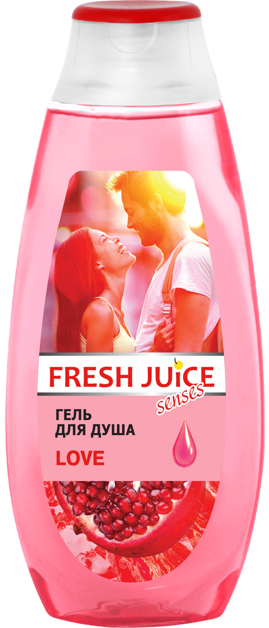 Гель для душу Love 400 мл Fresh Juice
