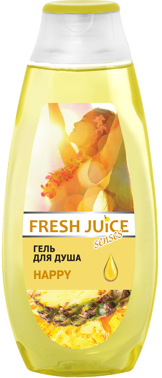 Гель для душу Happy. 400 мл Fresh Juice