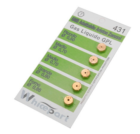 Жиклер для Газовой Плиты Ariston, Zanussi 431 (M6x0.75) — Купить ...