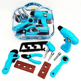 Ігровий набір інструментів для дітей у валізі 12 предметів