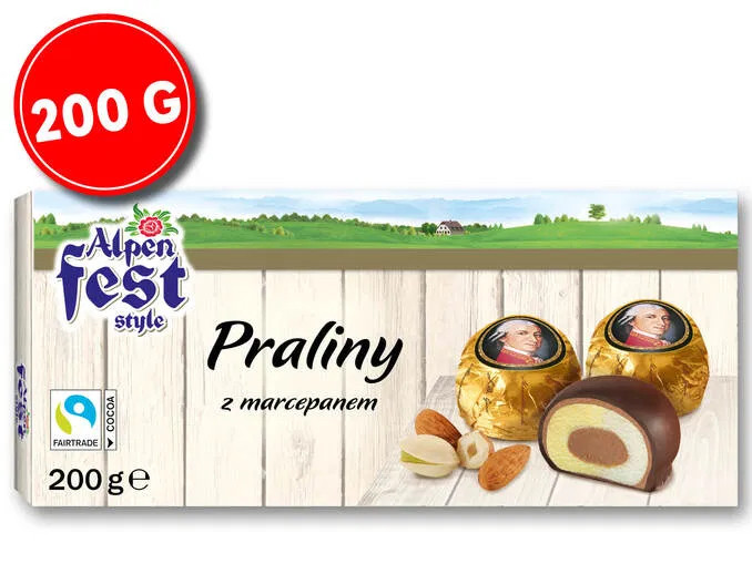 Alpen Fest Mozart Цукерки Моцарт 200g, фото 1