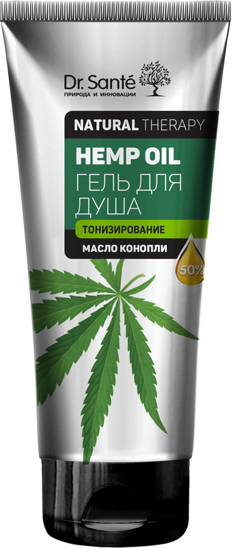 Гель для душу HEMP OIL 200 мл Dr.Sante Natural Therapy