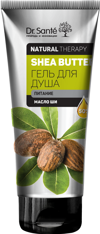 Гель для душа SHEA BUTTER 200 мл Dr.Sante Natural Therapy