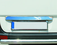 Накладка на планку багажника 2 дв. Mercedes Vito 639 (мерседес вито 639), нерж.