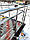 Огородження пандуса з нержавіючої сталі AISI 304, поручень Ø 42 мм, стійка Ø32 мм, 2 ригелі Ø12 мм, Кагарлик, фото 6