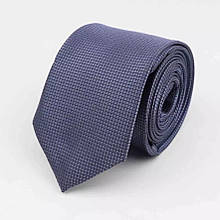 Краватка чоловічий темно-синій класичний
