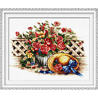 Rose gardens (Садовые розы) Наборы для вышивки крестом DOME 80909