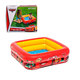 Дитячий надувний басейн Intex 57101 «Тачки», 53 л, в коробці