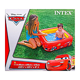 Дитячий надувний басейн Intex 57101 «Тачки», 53 л, в коробці, фото 4
