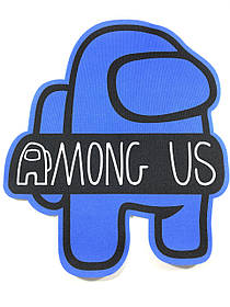 Нашивка Among Us Червоний / Red 42х55 мм