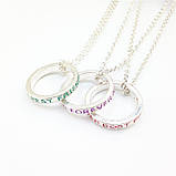 Кулон кільце Best friends forever бренд BFF Bracelets, фото 2
