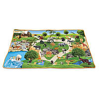 Детский Игровой коврик Дикая природа Safari Ltd, 62*117*1 см, 220329