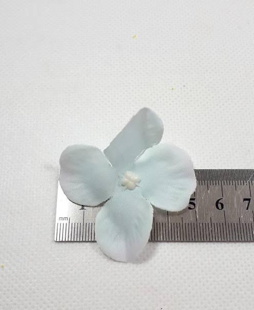 Голубая гортензия 12см -искусственный цветок(головка) - фото 5 - id-p1358903369